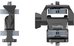 SmallRig 4886 Swivel and Tilt Adjustable Monitor Support with 1/4"-20 Screws