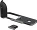 SmallRig 5217 L-Shaped Mount Plate with Silicone Handle for FUJIFILM X half Charcoal Silver