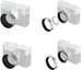 SmallRig 5393 Lens Hood for FUJIFILM X half Silver