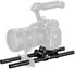 SmallRig 6761 Arca-Type Mount Plate with 15mm Dual Rod Clamp