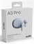 Sudio Earbuds | A3 Pro | Bluetooth | In-ear | Microphone | Powder Blue | Noise canceling | Wireless