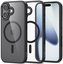 Tech-Protect case Apple iPhone 17 MagMat MagSafe, black/clear