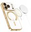 Tech-Protect case Apple iPhone 17 Pro Max MagFlex MagSafe, golden/transparent