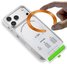 Tech-Protect MagSafe Ring MMP-210 2pcs, black/orange