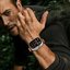 Tech-Protect watch strap IconBand Line Apple Watch 44/45/46/49mm, black/orange