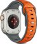 Tech-Protect watch strap IconBand Line Apple Watch 44/45/46/49mm, grey/orange