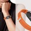 Tech-Protect watch strap Nylon Stripe Xiaomi Smart Band 8/9/10, pink/grey