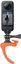 Multifunctional silicone mount for sports cameras orange TLQ-007