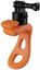 Multifunctional silicone mount for sports cameras orange TLQ-007