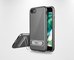"Premium Kickstand Ultra Shield Cover iPhone 7 Plus" Silver