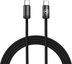 Minimalist USB-C to USB-C cable, 240W,2m, black