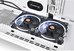 Thermaltake Case View 71 Riing Tempered Glass E-ATX Full Tower - Snow Edition