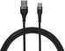 47486 USB A - Lightning M/M 1m Cable Black