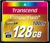 Transcend Compact Flash 128GB 1000x