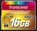 Transcend Compact Flash 16GB 1000x