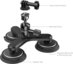 Triple Magnetic Suction Cup Mounting Support Kit for Action Cameras 4468