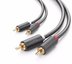 UGREEN 2RCA (Cinch) to 2RCA (Cinch) Cable 2m (black)