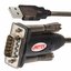 Unitek Adapter USB- 1xRS-232 + Adapter DB9F/DB25M Y-105A