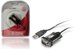 Unitek Adapter USB- 1xRS-232 + Adapter DB9F/DB25M Y-105A