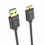 Y-C461GBK microUSB-B for USB 1m Black