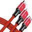 Unitek Charging cable 3-in-1 USB - USB-C/microUSB/ Lightning, 1,2m; C4049RD