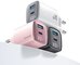 USAMS Charger 30W GaN LED USB+USB-C CC229 Black