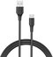 USB 2.0 A to USB-C 3A Cable Vention CTHBH 2m Black