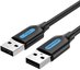 USB 2.0 cable Vention COJBG 1.5m Black PVC