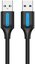 USB 2.0 cable Vention COJBG 1.5m Black PVC