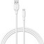 USB 2.0 Male to Micro-B Male 2A 2m Vention CTIWH (white)