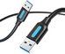 USB 3.0 cable Vention CONBD 0.5m Black PVC