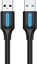 USB 3.0 cable Vention CONBG 1.5m Black PVC
