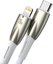 USB-C cable for Lightning Baseus Glimmer Series, 20W, 1m (White)