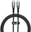 USB-C cable for USB-C Baseus Glimmer Series, 100W, 1m (Black)