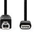 USB Cable 2m USB-C to USB-B