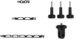 Neewer Aluminum Alloy Extension Arm (11.8&rdquo;/6.5&rdquo;/3.3&rdquo;) Set