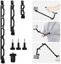 Neewer Aluminum Alloy Extension Arm (11.8&rdquo;/6.5&rdquo;/3.3&rdquo;) Set