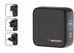 Verbatim Mini GaN Charger 100W mit Display 2xUSB-C +1xA 30239