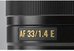 Viltrox E-33 F1.4 AF Sony E-mount APS-C