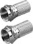 Vivanco cable connector F 7mm 2pcs