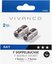 Vivanco cable connector F double socket 2pcs