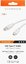 Vivanco cable USB-C - USB-B 1.8m, white (45355)