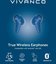 Vivanco wireless headset Fresh Pair BT, blue (60607)