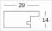 Walther Home 3x13x18 Wooden black HO338B