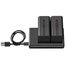 Westcott NP F970 Dual Battery Pack with Charger (2 pack L Series 7.4V 6600mAh 48.8Wh)