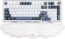 White Shark CUMULUS-W KP-012 Cloudy Keyboard Wrist Rest, White