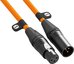 XLR CABLE-3m orange - XLR/XLR kabel