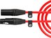 XLR CABLE - 3m red