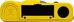 YASHICA MF-1 Snapshot Art Camera (Yellow)