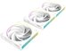 Zalman ZM-DF120R, 120mm Daisy Chain Fan, Reverse, 2300RPM, White